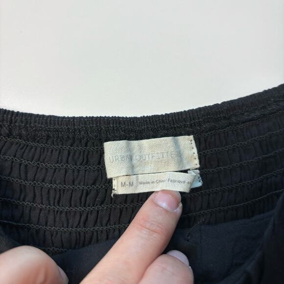 Urban Outfitters Women's Medium Black Crop Top Boned Corset Black - Picture 3 of 8